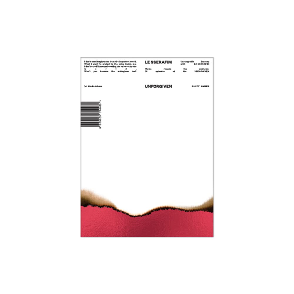 LE SSERAFIM UNFORGIVEN M2 カムバック B 7枚セット Le Sserafim 1st Studio Album Unforgiven Comeback Show POB M2